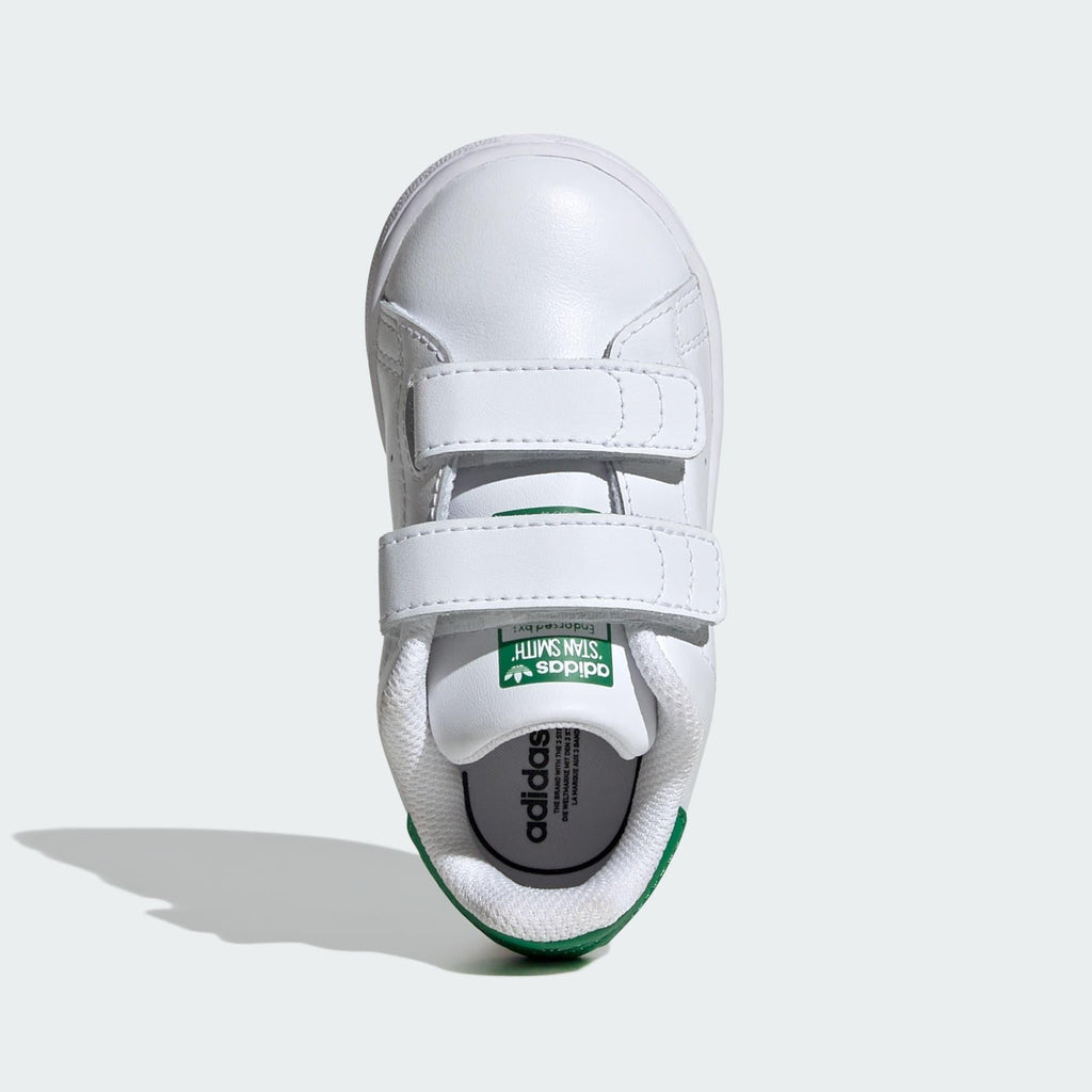 ADIDAS ORIGINALS STAN SMITH CF I     FTWWHT/FTWWHT/GREEN