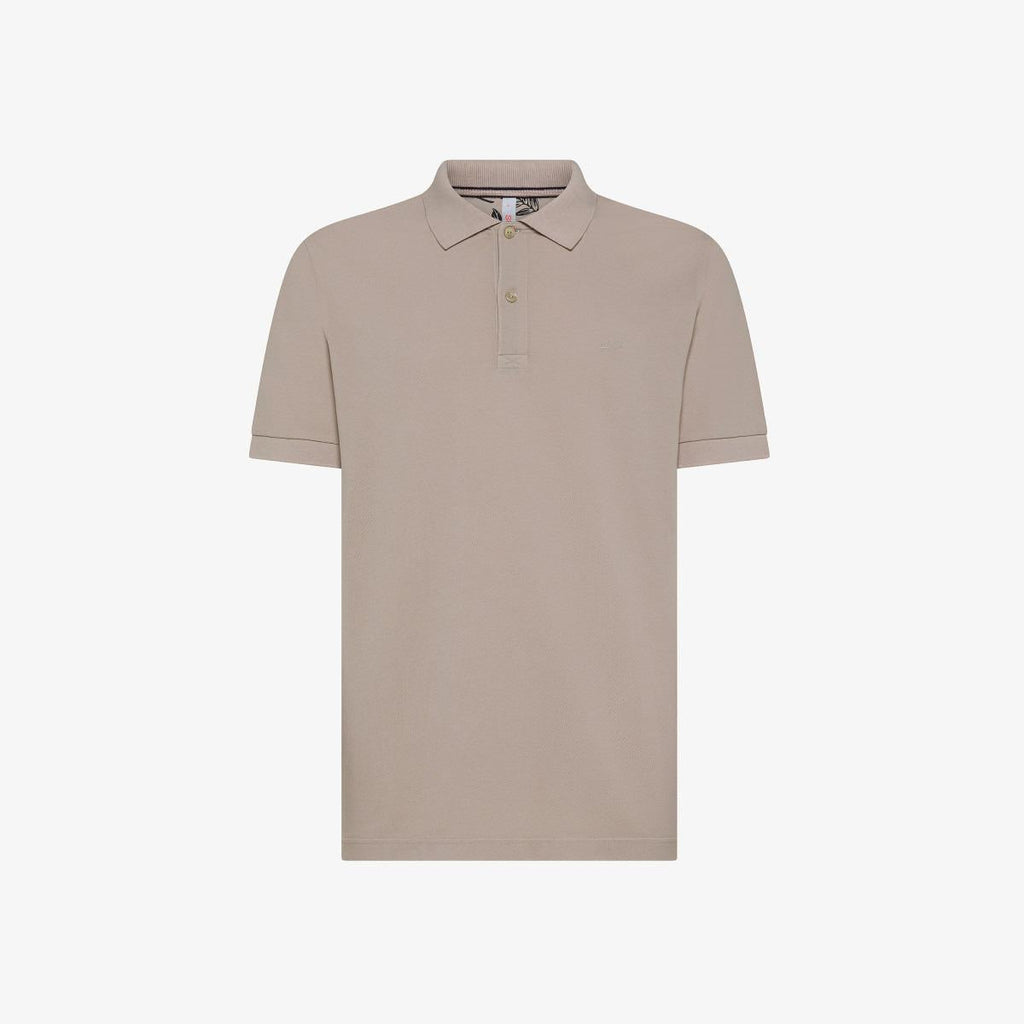 SUN68 POLO COLD DYE S/S