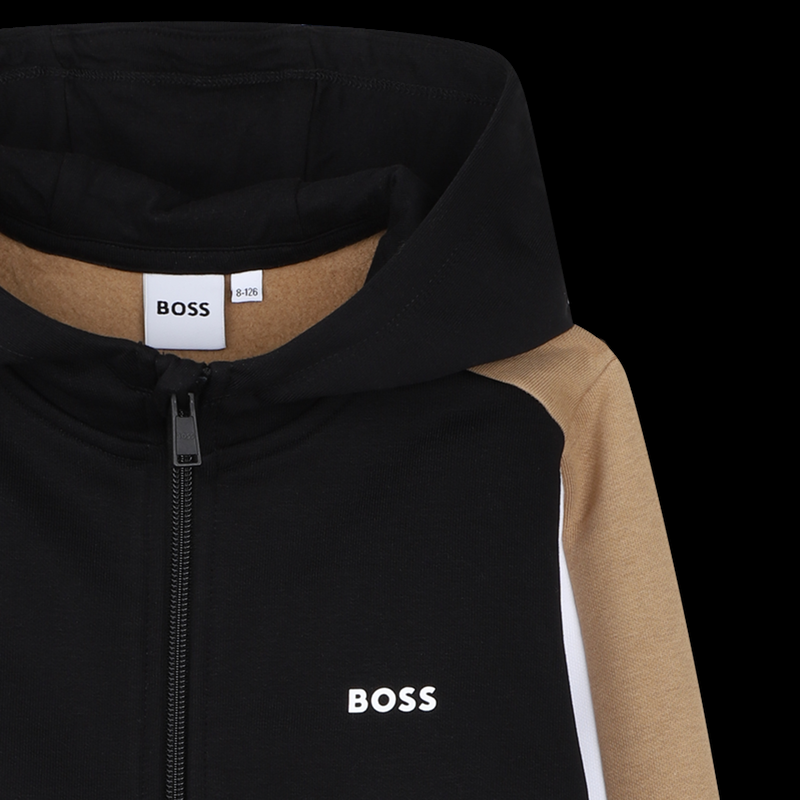 BOSS CARDIGAN CON CAPPUCCIO