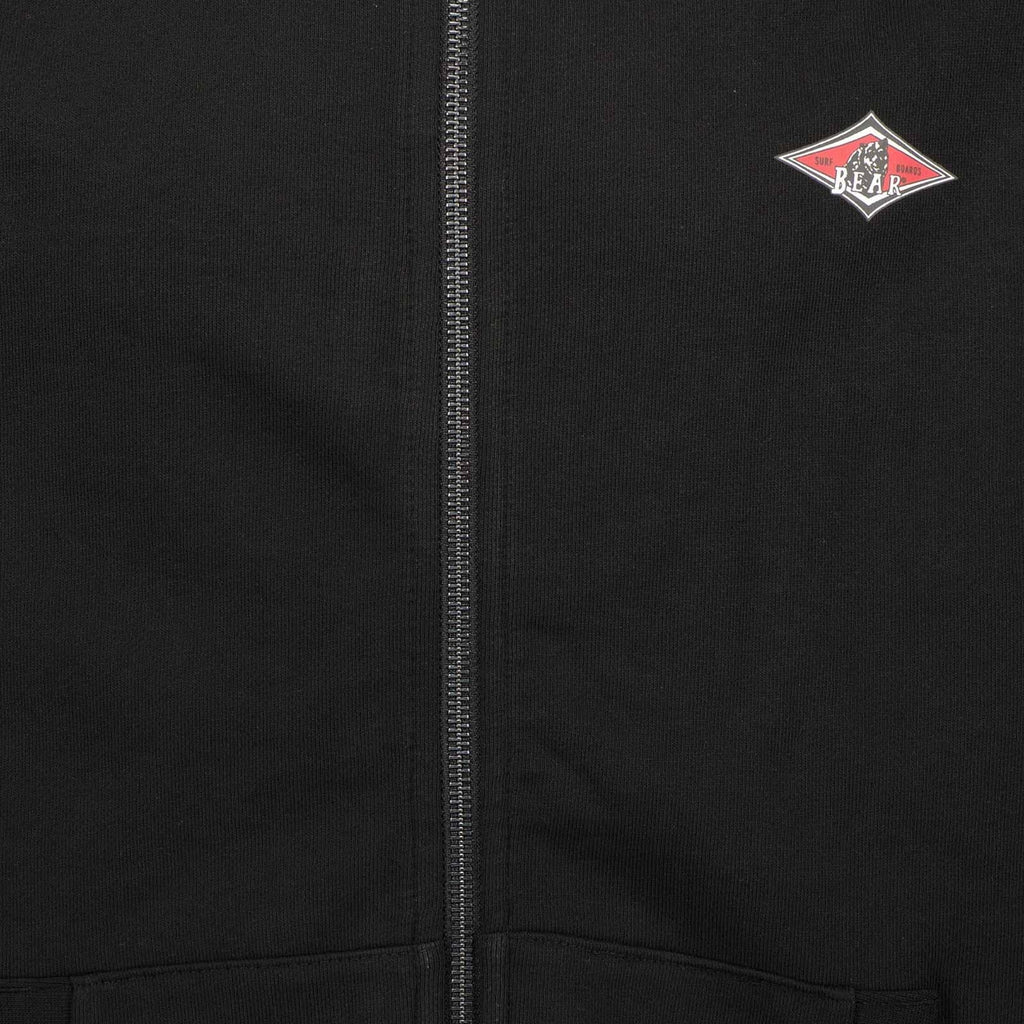 BEAR FULL ZIP HOODIE SMALL LOGO