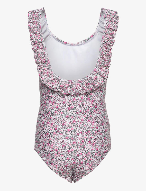 ONLY KIDS KOGDANA LARA RUFFLE SWIMSUIT