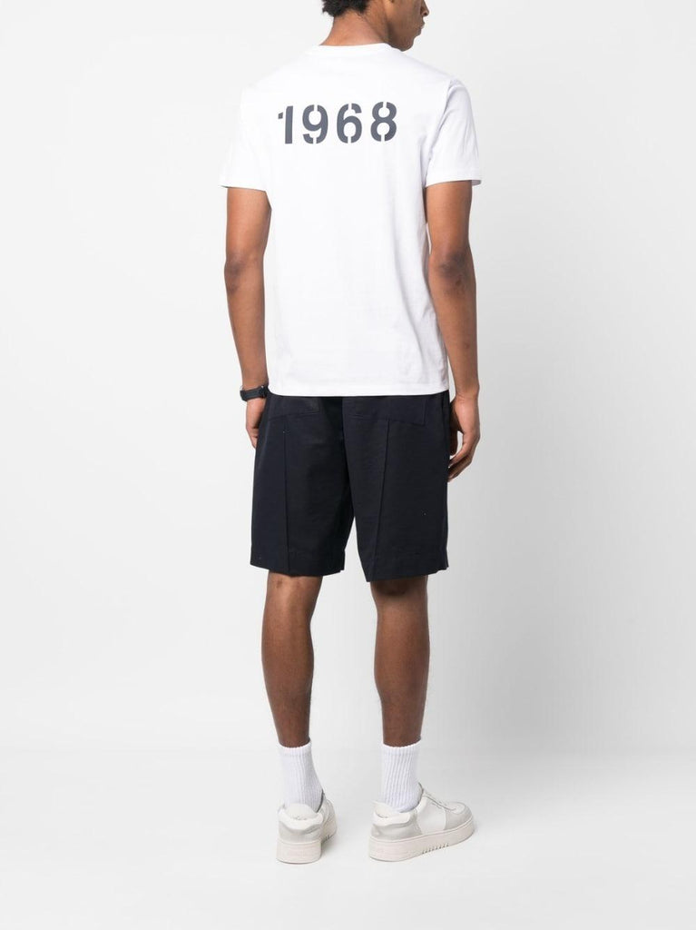 SUN68 T-SHIRT ROUND BIG  WORD