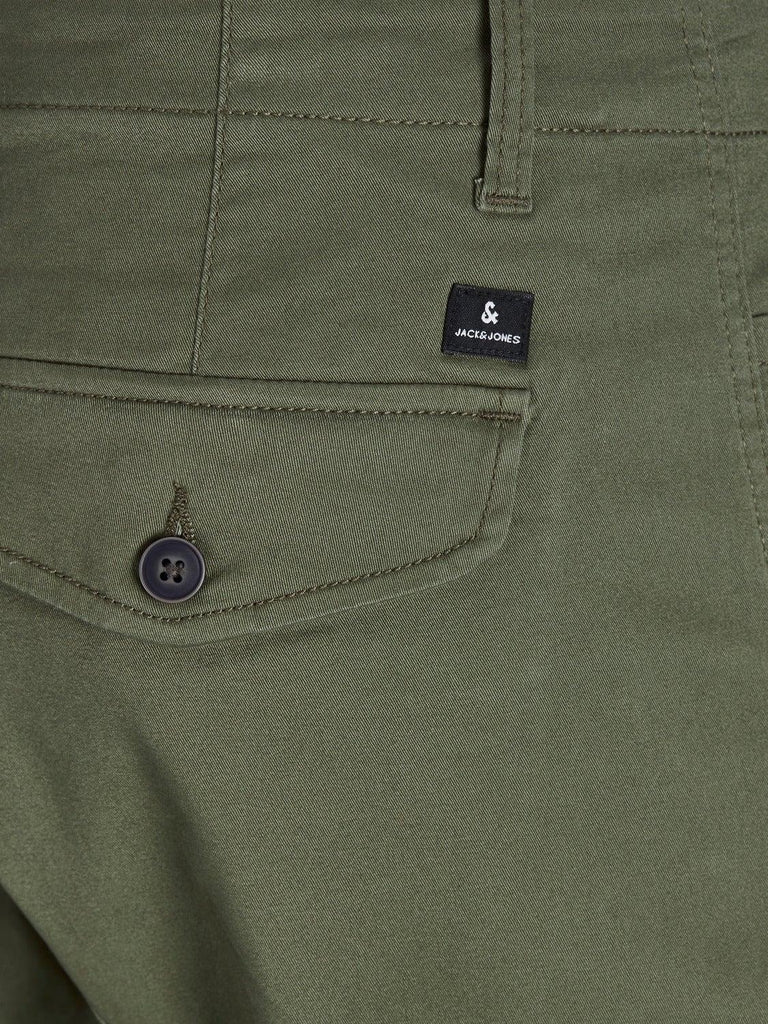 JACK AND JONES JPSTPAUL JJFLAKE CARGO OLIVE NIGHT NOOS