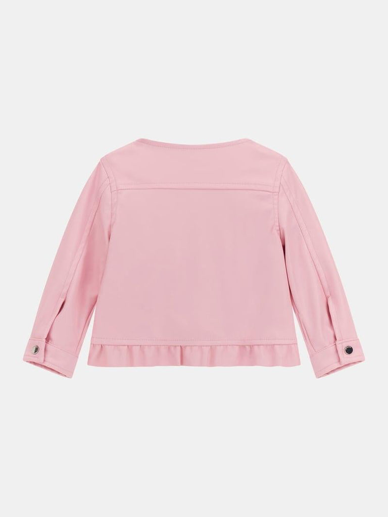 GUESS PU LEATHER LS JACKET