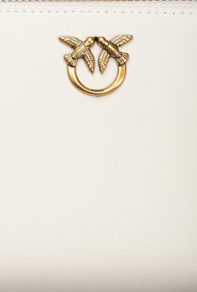 PINKO RYDER ZIP AROUND VITELLO SETA