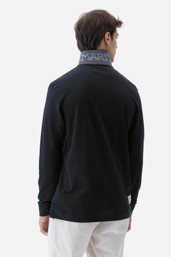 LA MARTINA MAN L/S POLO PIQUET STRETCH