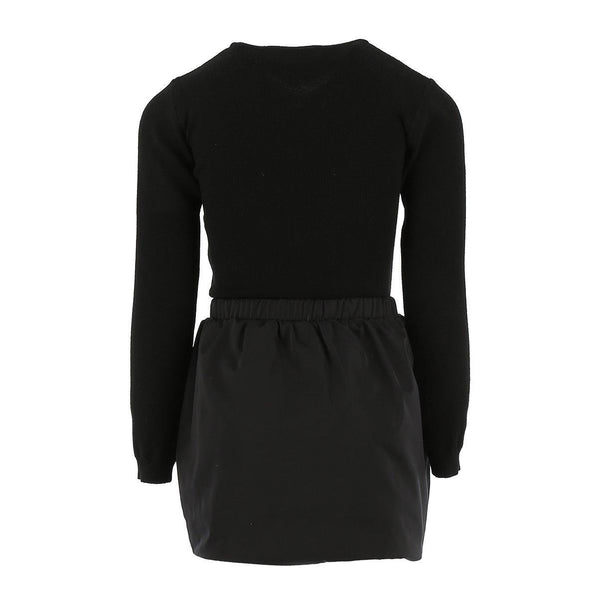 ELISABETTA FRANCHI La Mia Bambina ABITO CON MAGLIA STRASS LOGO