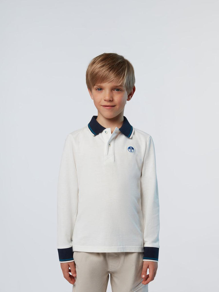 NORTH SAILS POLO LONG SLEEVE W/LOGO