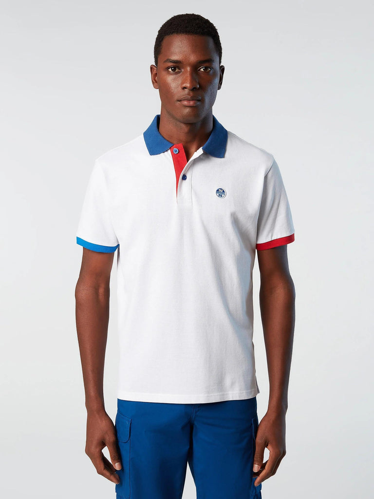 NORTH SAILS SS POLO WITH GRAPHIC