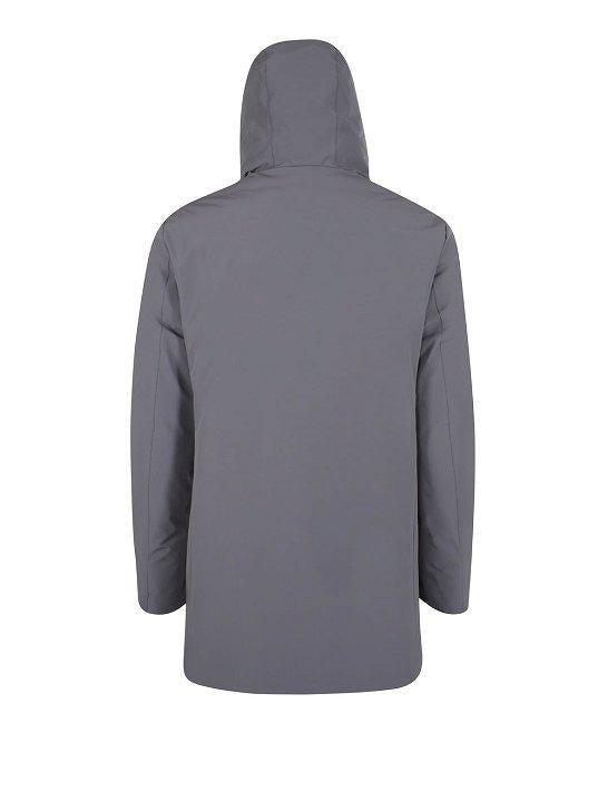 YES ZEE CAPPOTTO UOMO CON CAPPUCCIO,INTERNO TRAPUNTATO