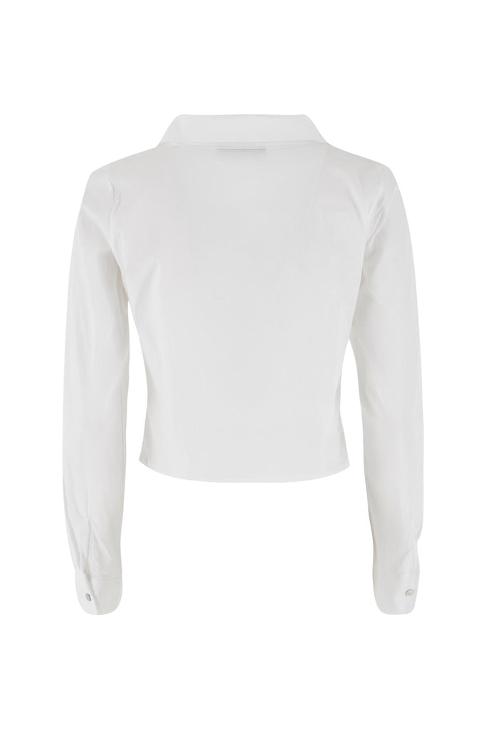 YES ZEE CAMICIA DONNA CON ARRICCIO SUL DAVANTI, M/L
