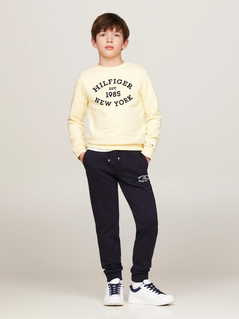 TOMMY HILFIGER MONOTYPE FLOCK REG SWEATPANTS
