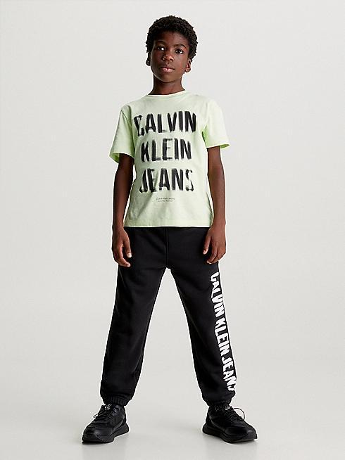 CALVIN KLEIN JEANS PIXEL LOGO RELAXED JOGGER