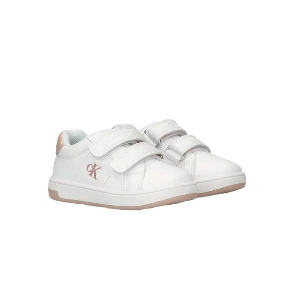 CALVIN KLEIN JEANS SNEAKER BASSA VELCRO