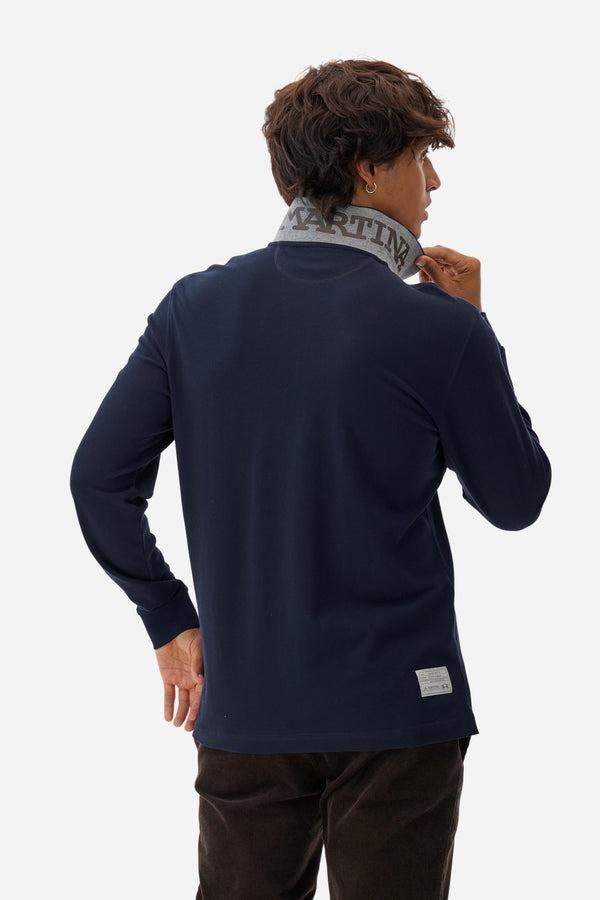 LA MARTINA MAN L/S POLO PIQUET STRETCH