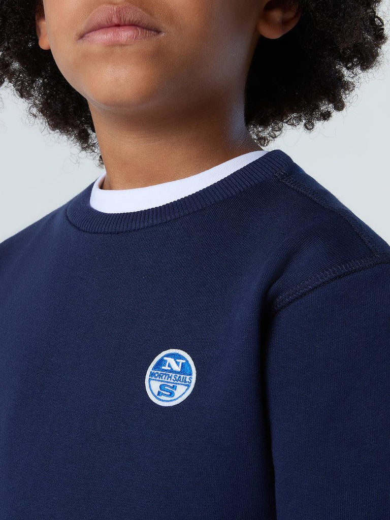 NORTH SAILS CREWNECK SWEATSHIRT WITH LOGO