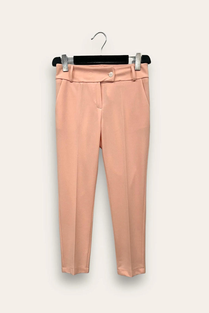LOVEme Pantalone a sigaretta in crepe