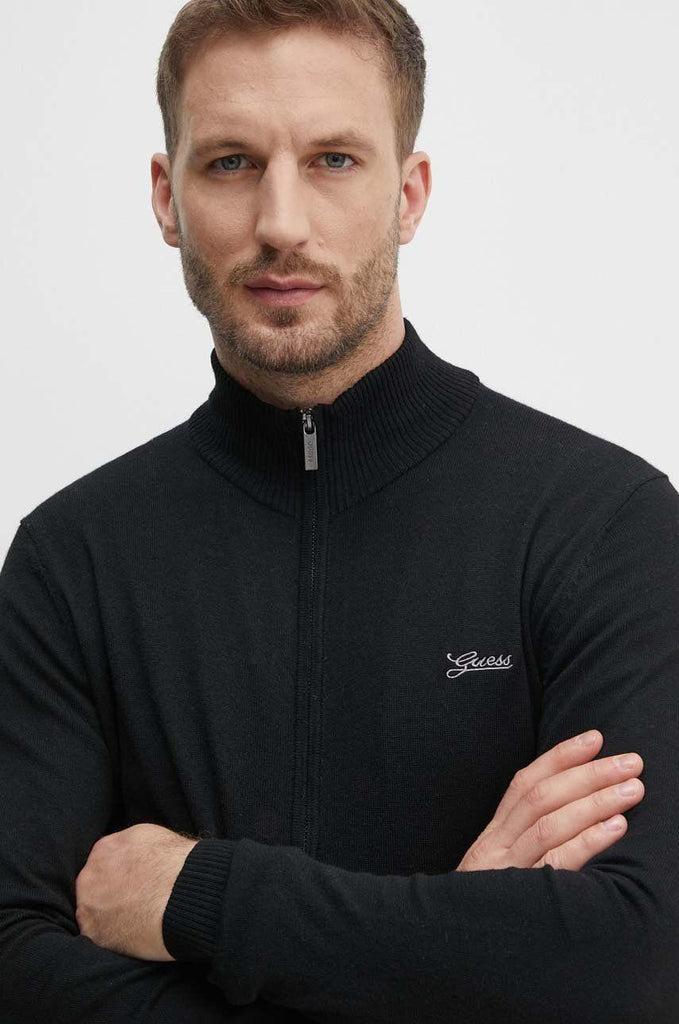 GUESS DARRELL LS ZIPPED CARDI BASIC