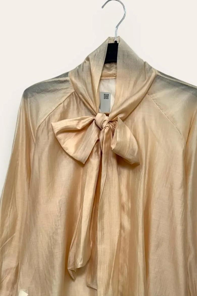 LOVEme Camicia  con fiocco sul collo