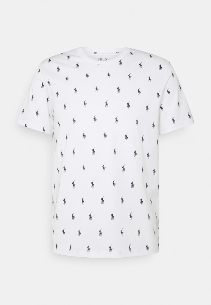 RALPH LAUREN S/S CREW-CREW-SLEEP TOP