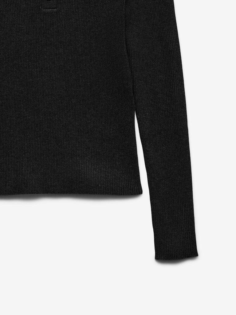 VERO MODA VMSILJERIB LS POLONECK PULLOVER NOOS