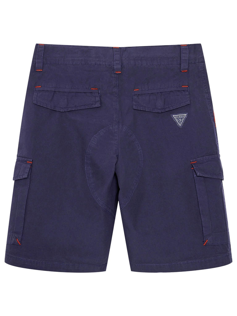 GUESS POPLIN CARGO SHORTS