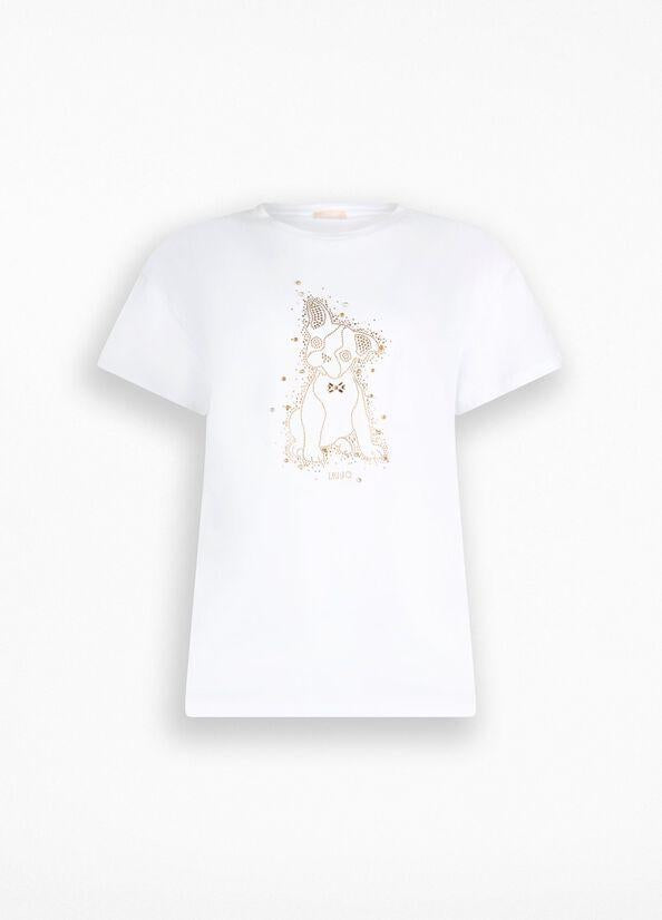LIU JO ECS T-SHIRT MODA M/C