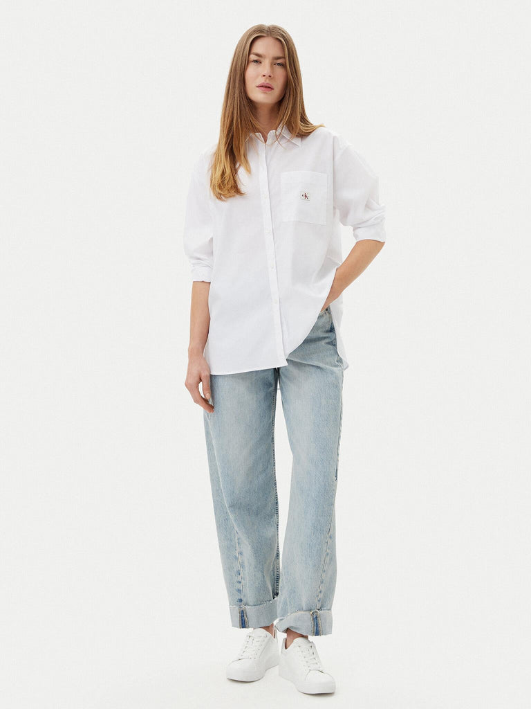 CALVIN KLEIN JEANS POPLIN RELAXED SHIRT