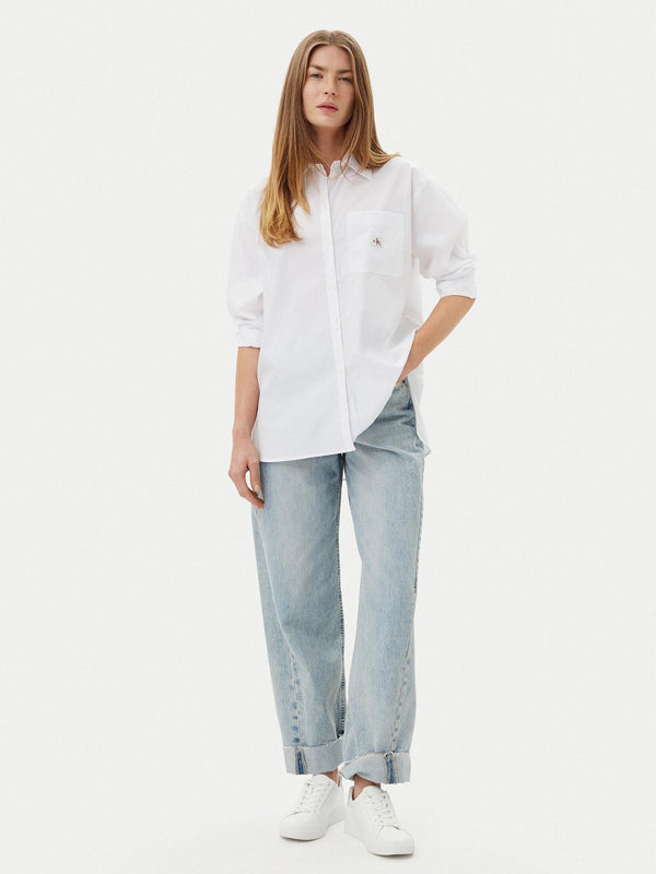 CALVIN KLEIN JEANS POPLIN RELAXED SHIRT