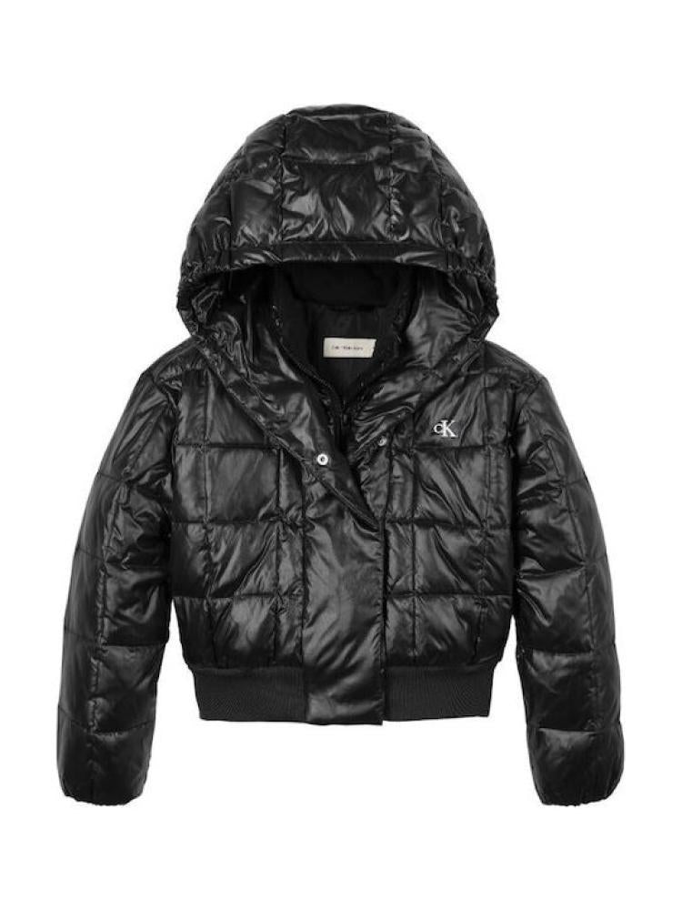 CALVIN KLEIN ARCHIVE GRID PUFFER JACKET