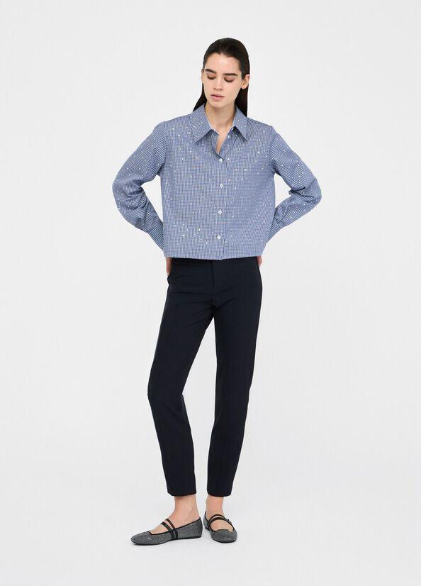 LIU JO ECS PANT.CHIN.DIAM.WELT P.