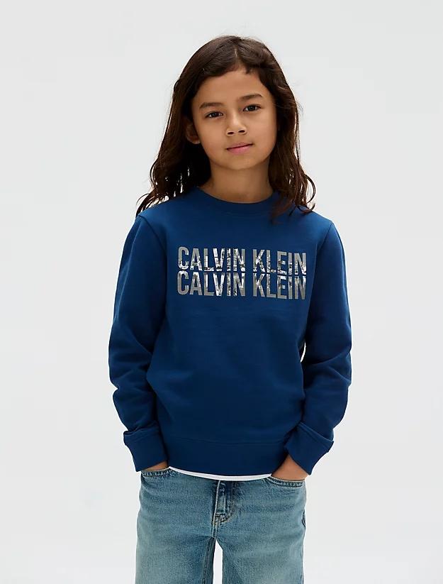 CALVIN KLEIN TERRY SEASONAL LOGO CN