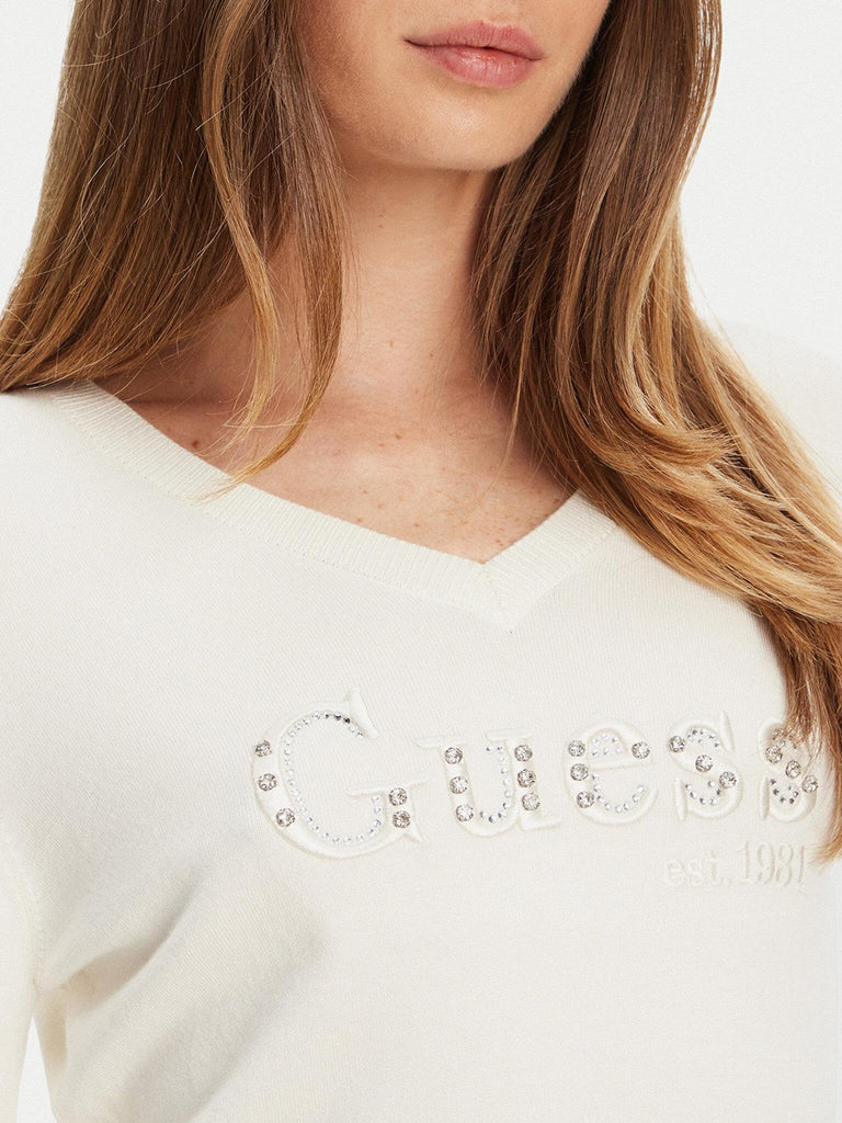 GUESS LS VN KENZIE LOGO SWTR