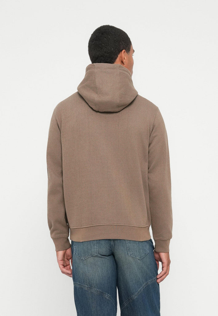 GUESS TRIANGLE RAW PATCH HOODIE