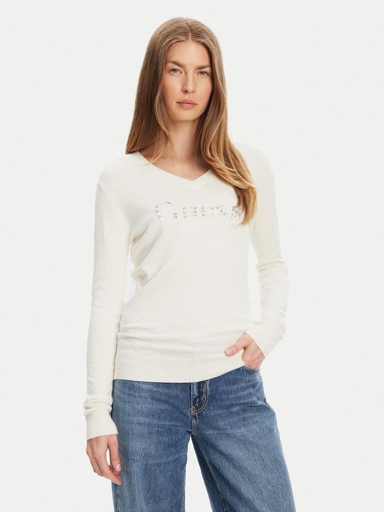 GUESS LS VN KENZIE LOGO SWTR