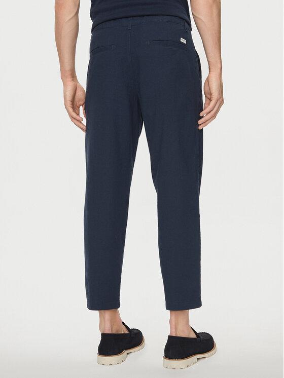JACK AND JONES JPSTBILL JJDAVE LINEN BLEND TAP. CROP