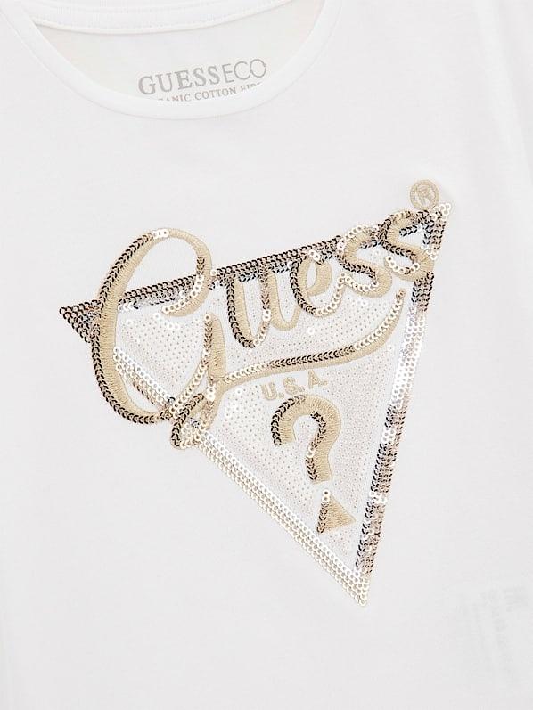 GUESS LS T-SHIRT W/SEQUINS