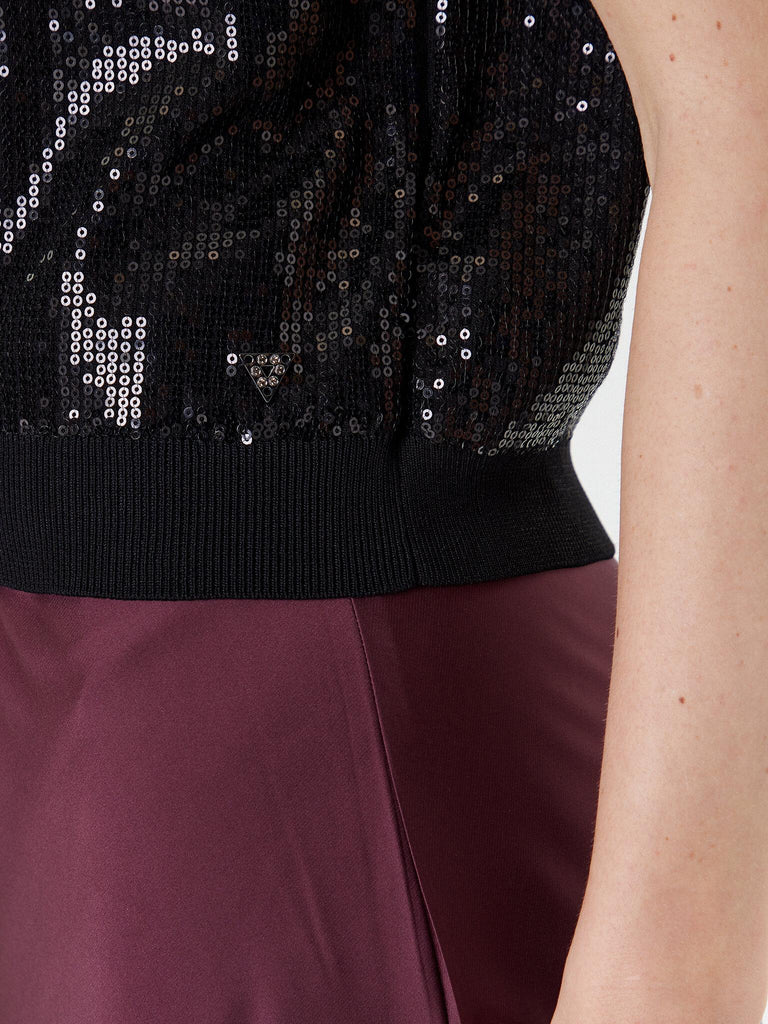 GUESS SS CN JUNIPER SEQUINS SWTR