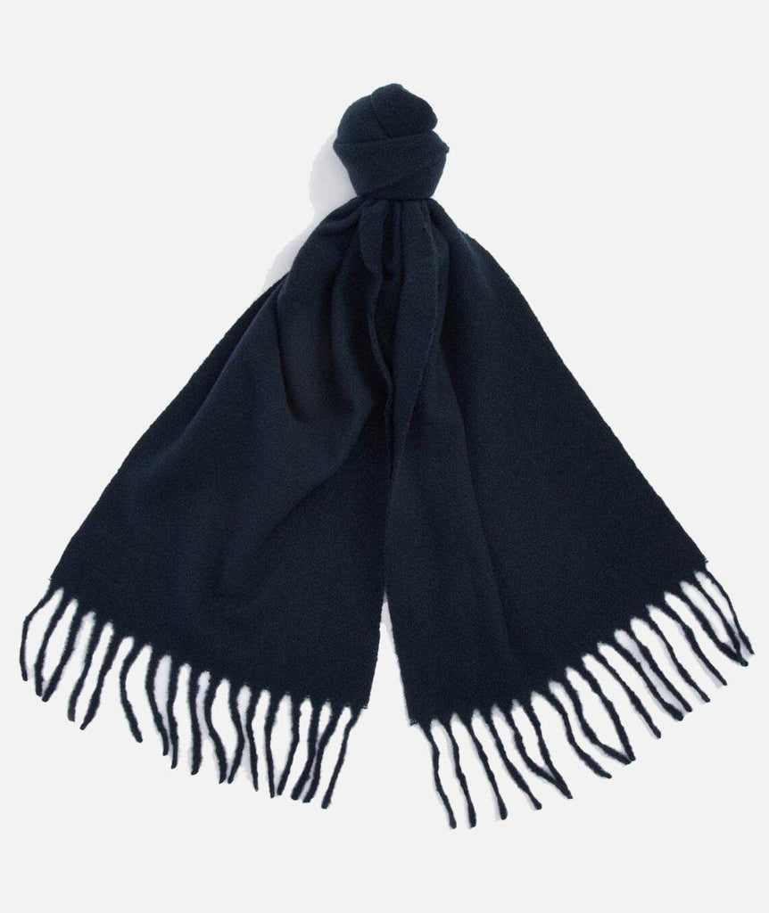BARBOUR BRANDY BOUCLE SCARF