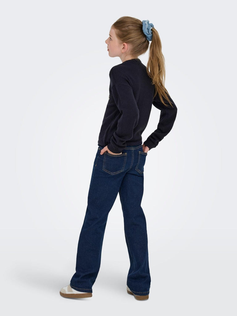 ONLY KIDS KOGKATIA LS TEXT O-NECK CP KNT