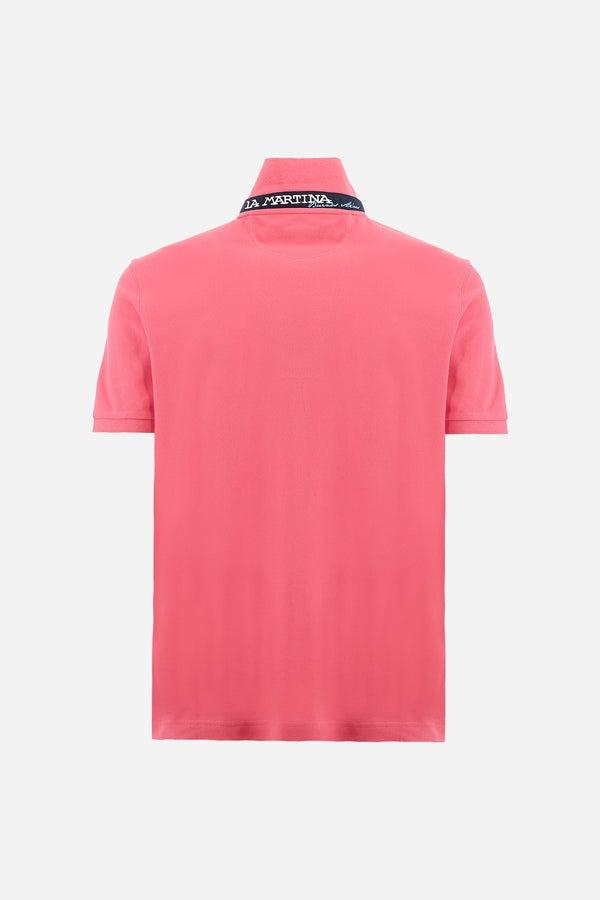 LA MARTINA MAN S/S POLO PIQUET STRETCH