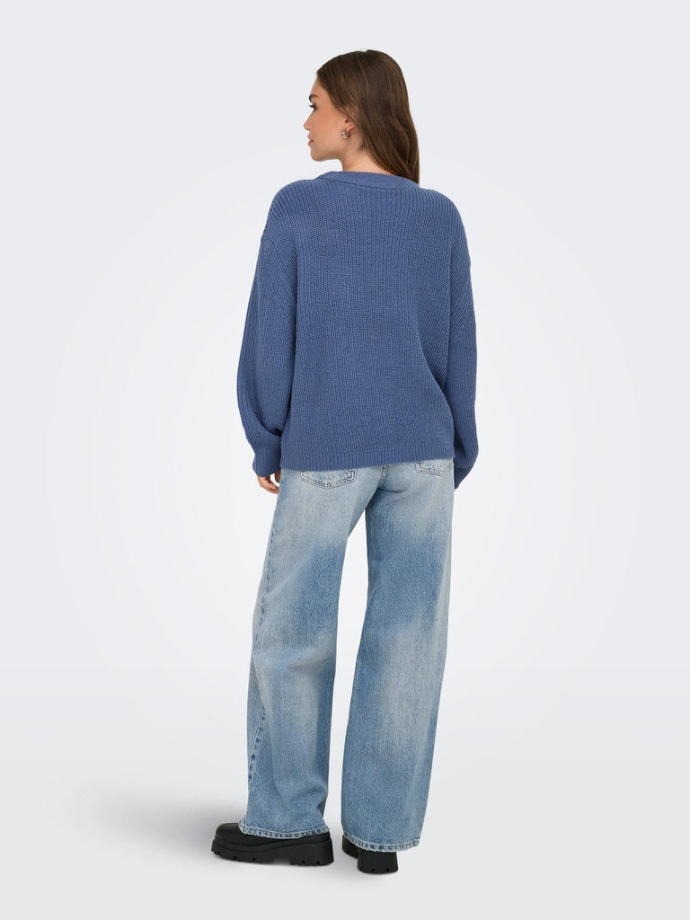 ONLY ONLMILOUZ LS RIB PULLOVER KNT NOOS