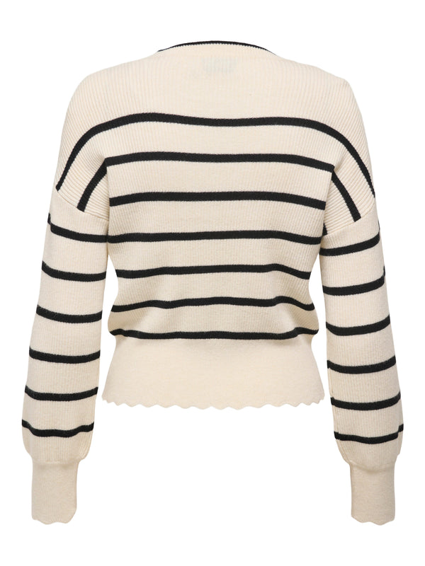 ONLY ONLIBI LIFE LS O-NECK KNT NOOS