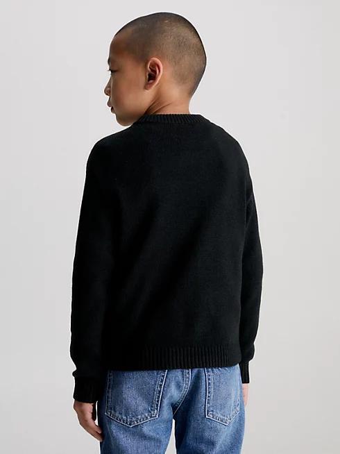 CALVIN KLEIN JEANS ESSENTIAL MONOGRAM SWEATER