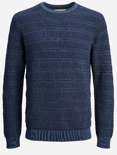 JACK AND JONES JPRBLUELON KNIT CREW NECK