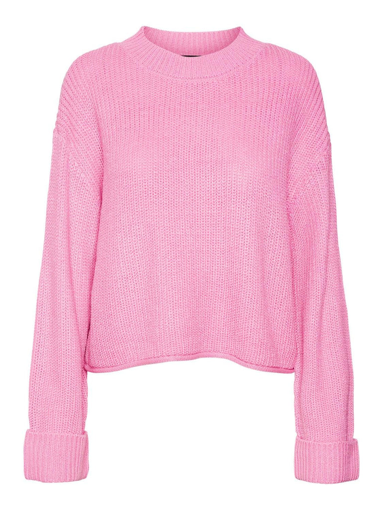 VERO MODA VMSAYLA FOLD LS O-NECK PULLOVER BOO
