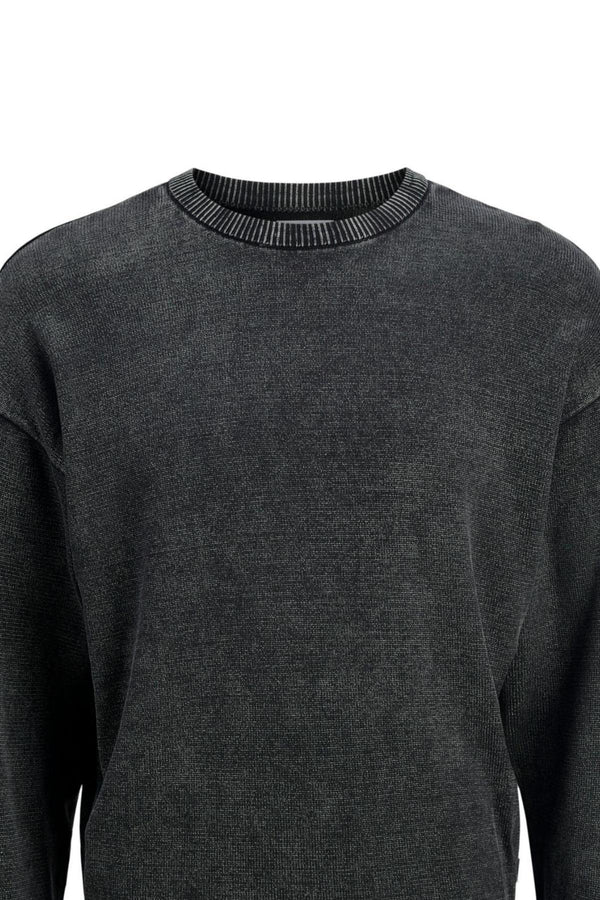 JACK AND JONES JJECHARGE FADED KNIT CREW NECK NOOS