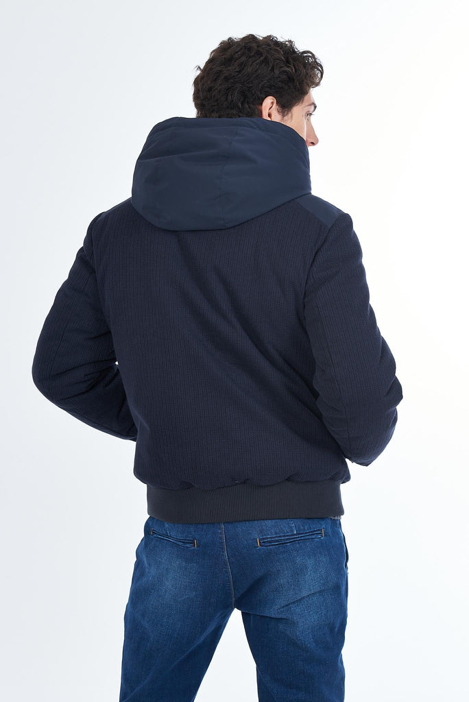 YES ZEE GIUBBINO UOMO IN MAGLIA CON INSERTI SOFTSHELL