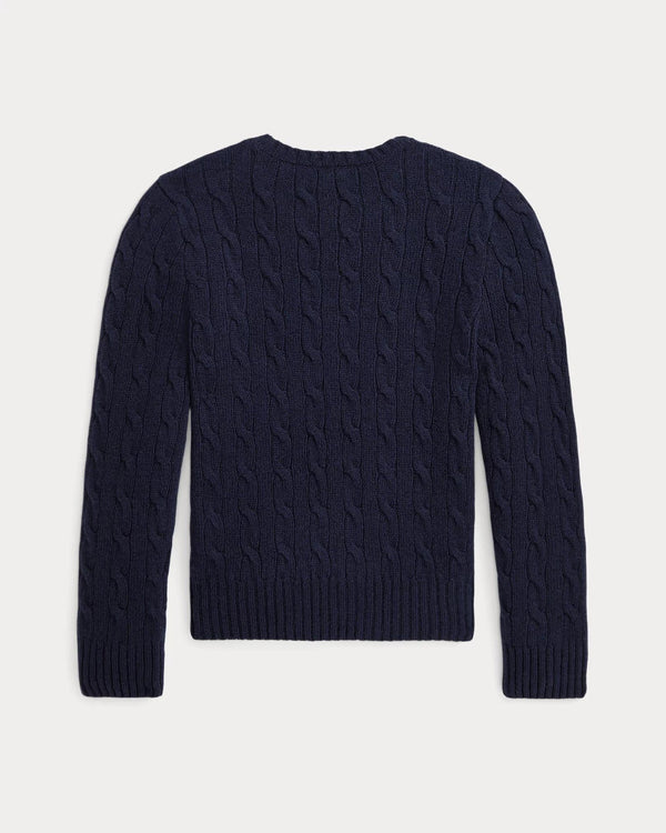 RALPH LAUREN CABLE CN-SWEATER-PULLOVER