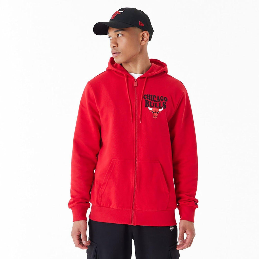 NEW ERA NBA SCRIPT FZ HOODY CHIBUL  FDRBLK